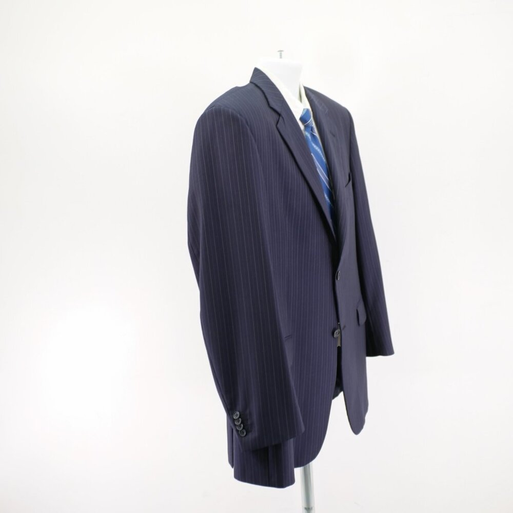Coppley Vitale Barberis Canonico Super 130s Wool Gray 2 Piece Suit 42L 37 / 30 S - Picture 12 of 16